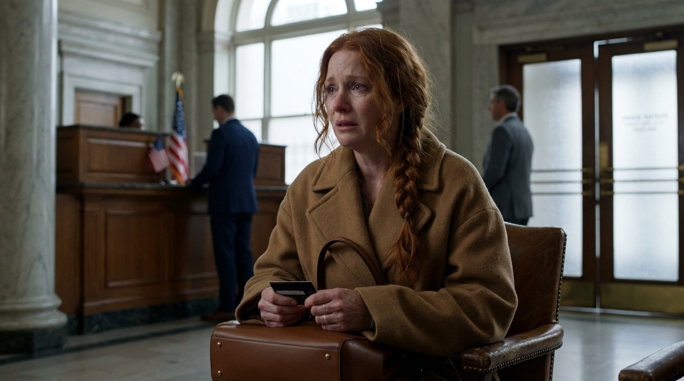 Meine Eltern haben mich mit einem Müllsack in den Schnee gestoßen, sicher, dass ich bettelnd zurückkommen würde. Aber ich hatte die geheime schwarze Karte meines Großvaters. Als der Bankdirektor es sah, war er fassungslos. Meine Eltern nannten mich ‘wahnhaft’… Bis die Bank einen Anruf machte und sich alles änderte.