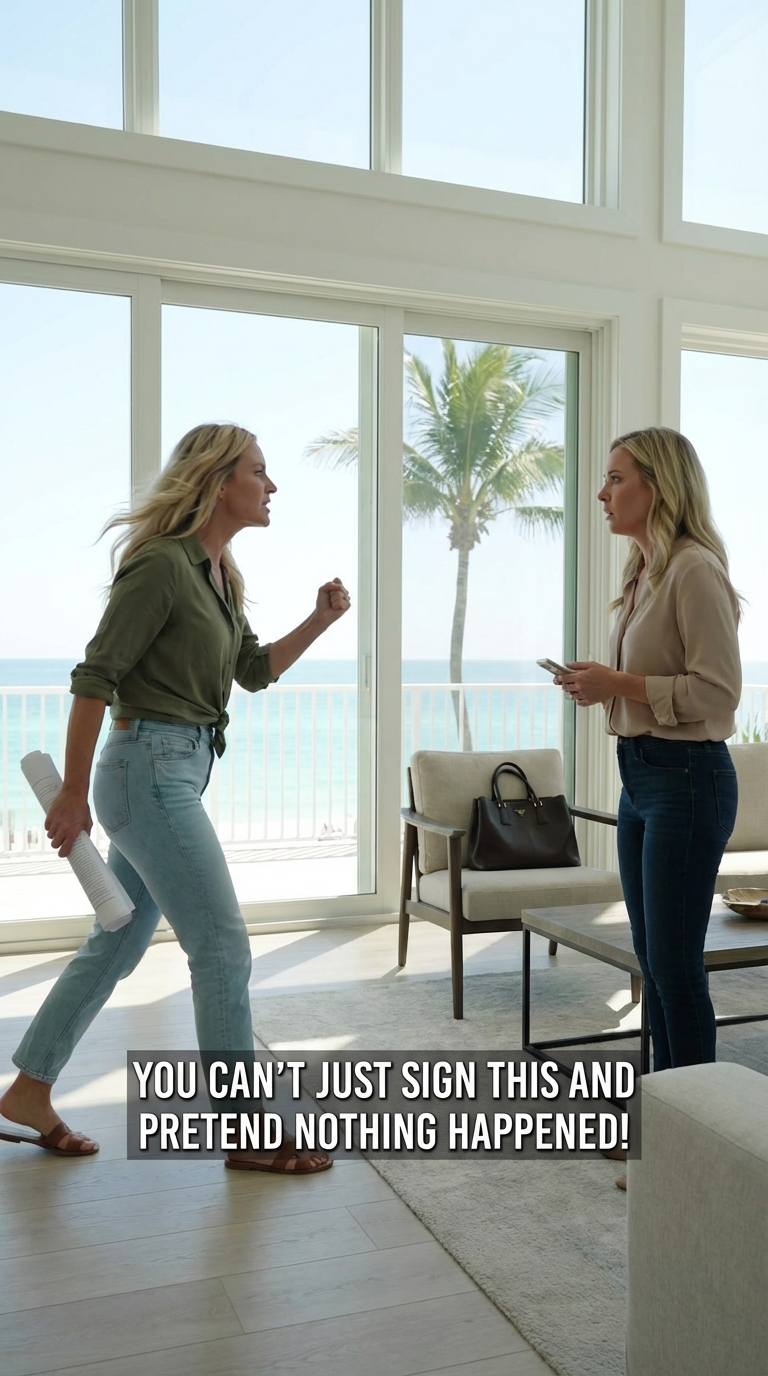 Meine Schwester hat die Eigentumswohnung, die ich von meiner Oma geerbt habe, hinter meinem Rücken verkauft. Aber sie hat einen entscheidenden Fehler begangen…