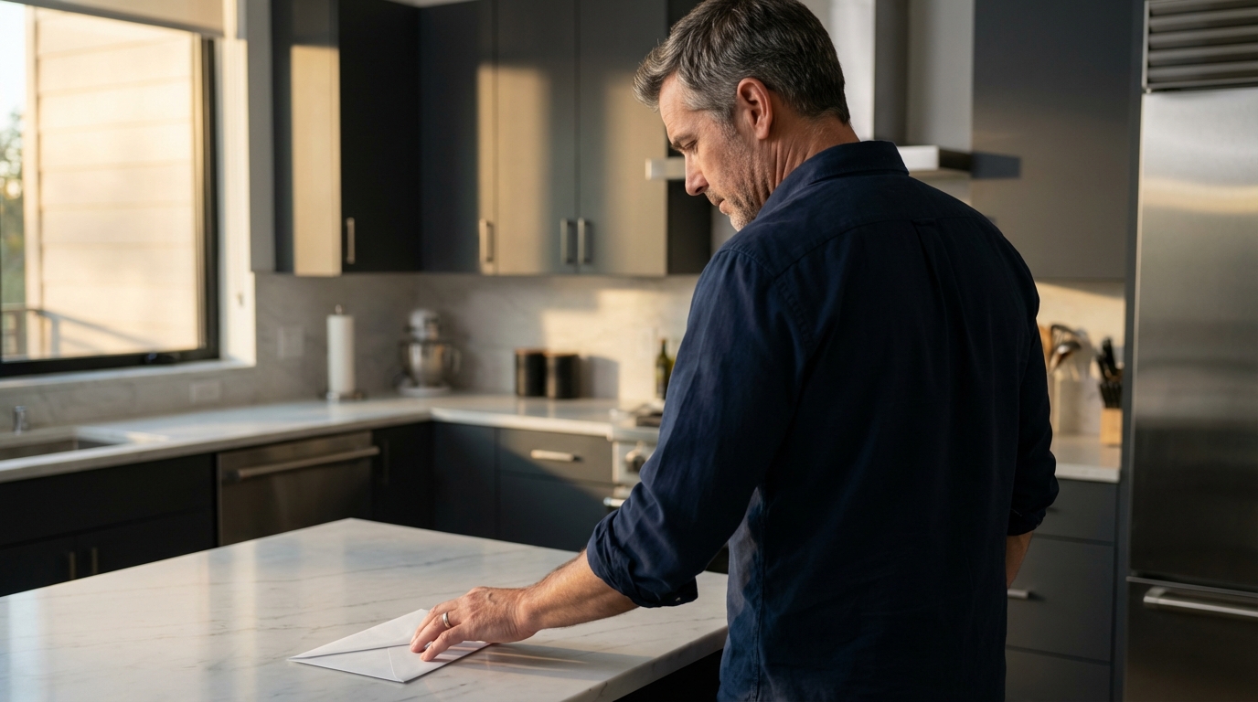 Meine Stieftochter meinte, das beste Hochzeitsgeschenk wäre meine Abwesenheit, da ich nicht ihr richtiger Vater, sondern nur Robert sei. Meine Frau sagte nichts, also ließ ich es geschehen. Nachdem ich das Haus verkauft und die Hochzeitskosten storniert hatte, waren alle fassungslos über das, was ich in der leeren Küche zurückließ.