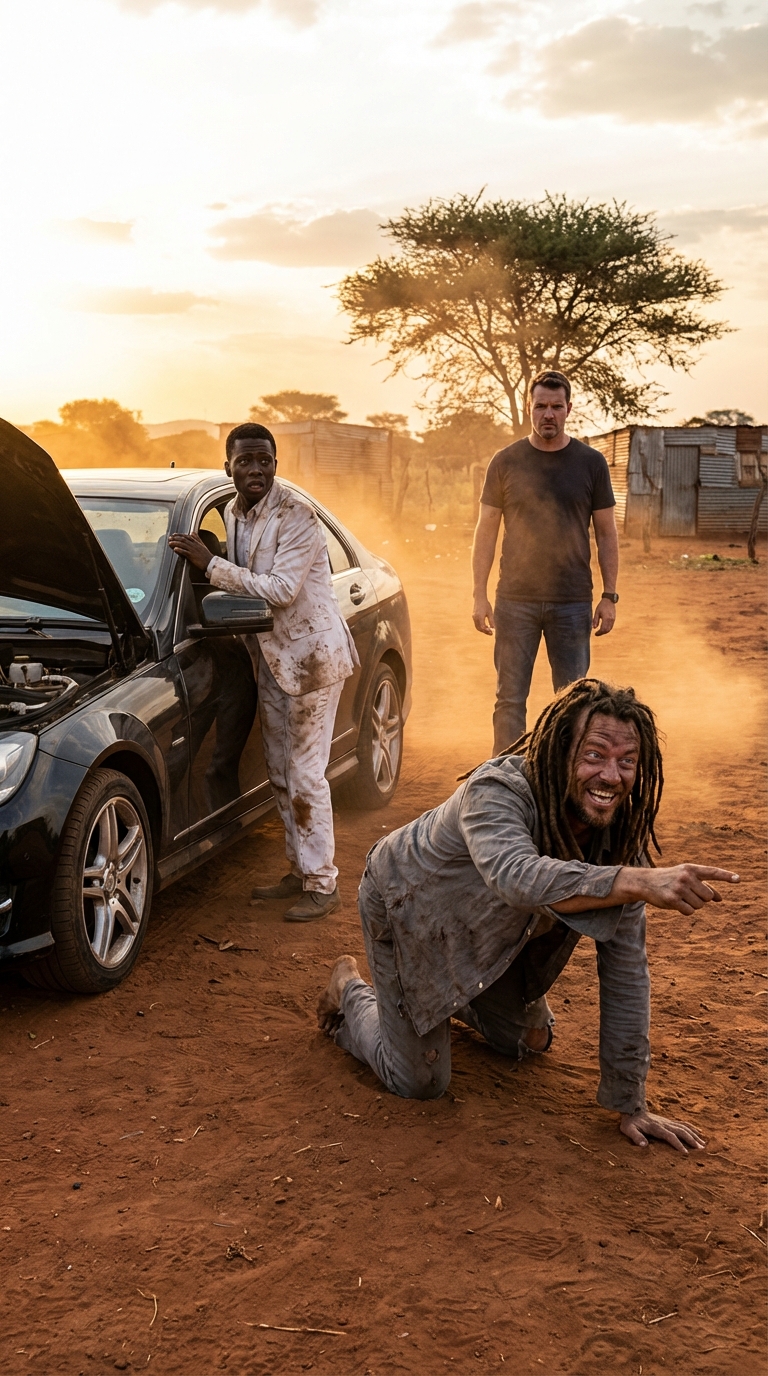 och heute brach das Netz ständig zusammen. Das Handy seines Fahrers zeigte einen Balken Empfang, dann keinen mehr, dann wieder einen – als wolle es sie verhöhnen. Sein Assistent beugte sich zu ihm und sagte sanft: „Sir … vielleicht sollten wir warten. Es wird schon jemand kommen.“