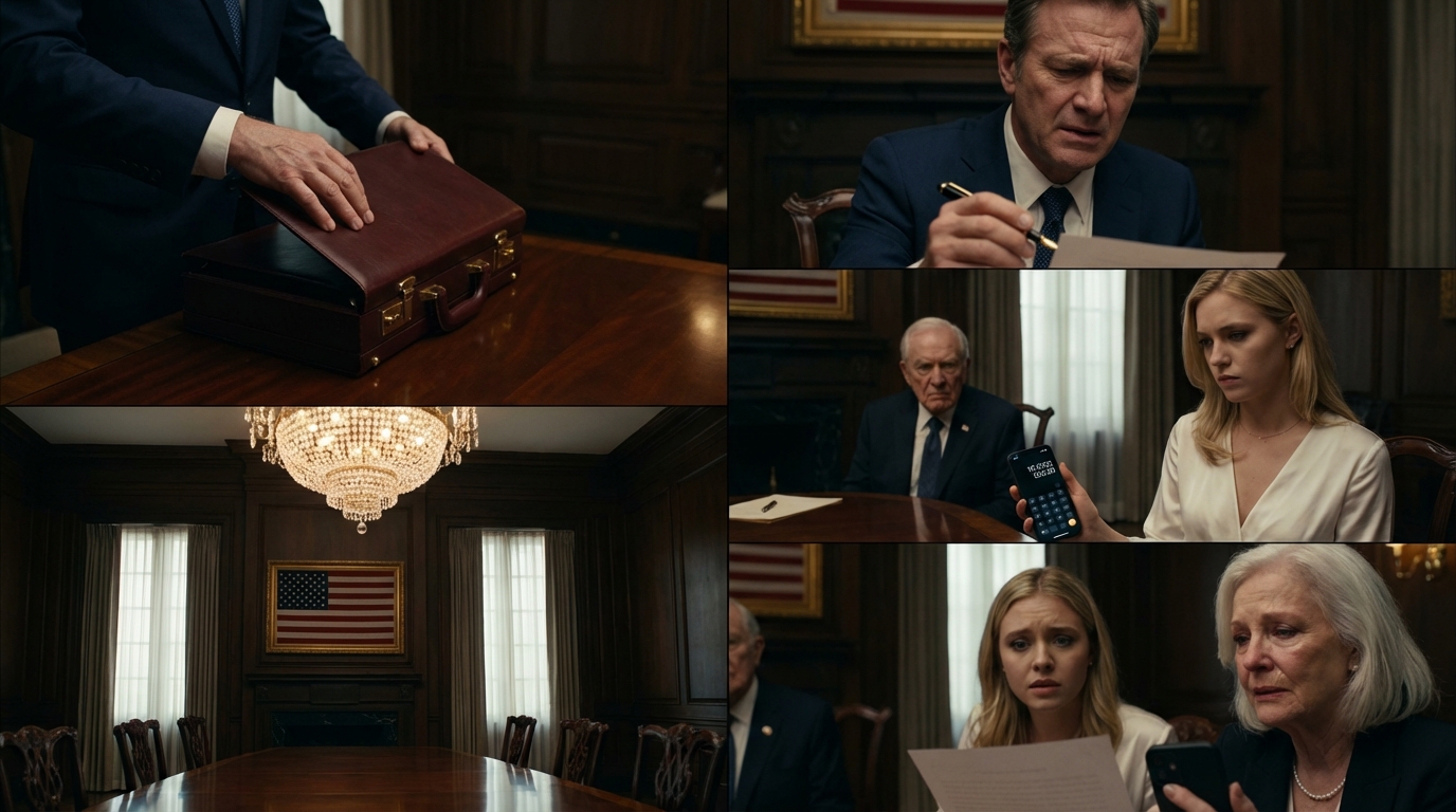 „Dein kleines Experiment führt zu nichts“, erklärte Papa. Während er die Papiere unterschrieb, vibrierte mein Handy: „Patent für Quantentechnologie genehmigt. Startgebot: 3,7 Milliarden Dollar.“ Ich lächelte: „Diese Unterschrift …“