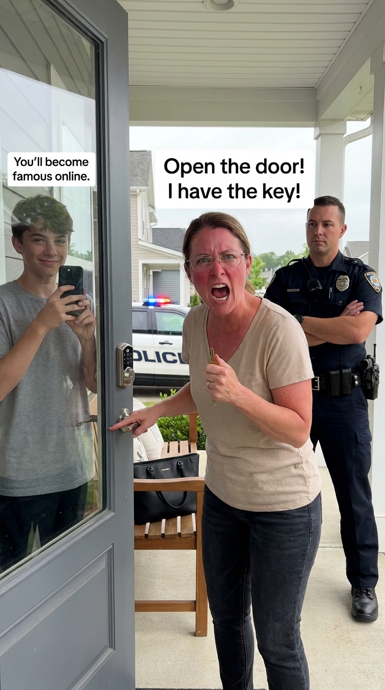 CH2 – Auf unserer Familienkreuzfahrt grinste mein Sohn, während meine Schwiegertochter Fotos machte. Eine Kellnerin beugte sich zu mir und steckte mir einen Zettel zu: „Rufen Sie die 112 an.“