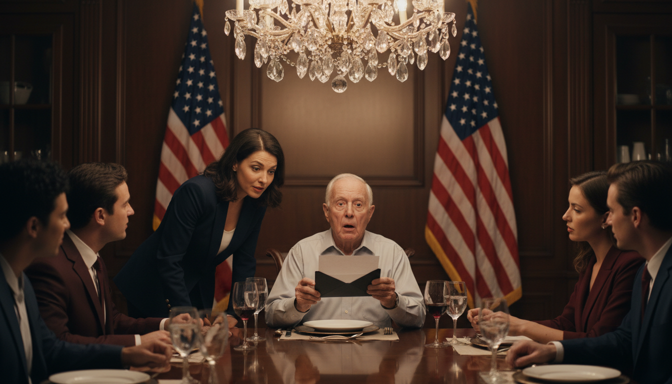 Mein Vater brach beim Familientreffen aus: “Ich bin stolz auf alle meine Kinder, außer auf den Verlierer.” Ich bin gegangen … Dann kam er mit einem Geschenk zurück, das den ganzen Tisch sprachlos zurückließ.