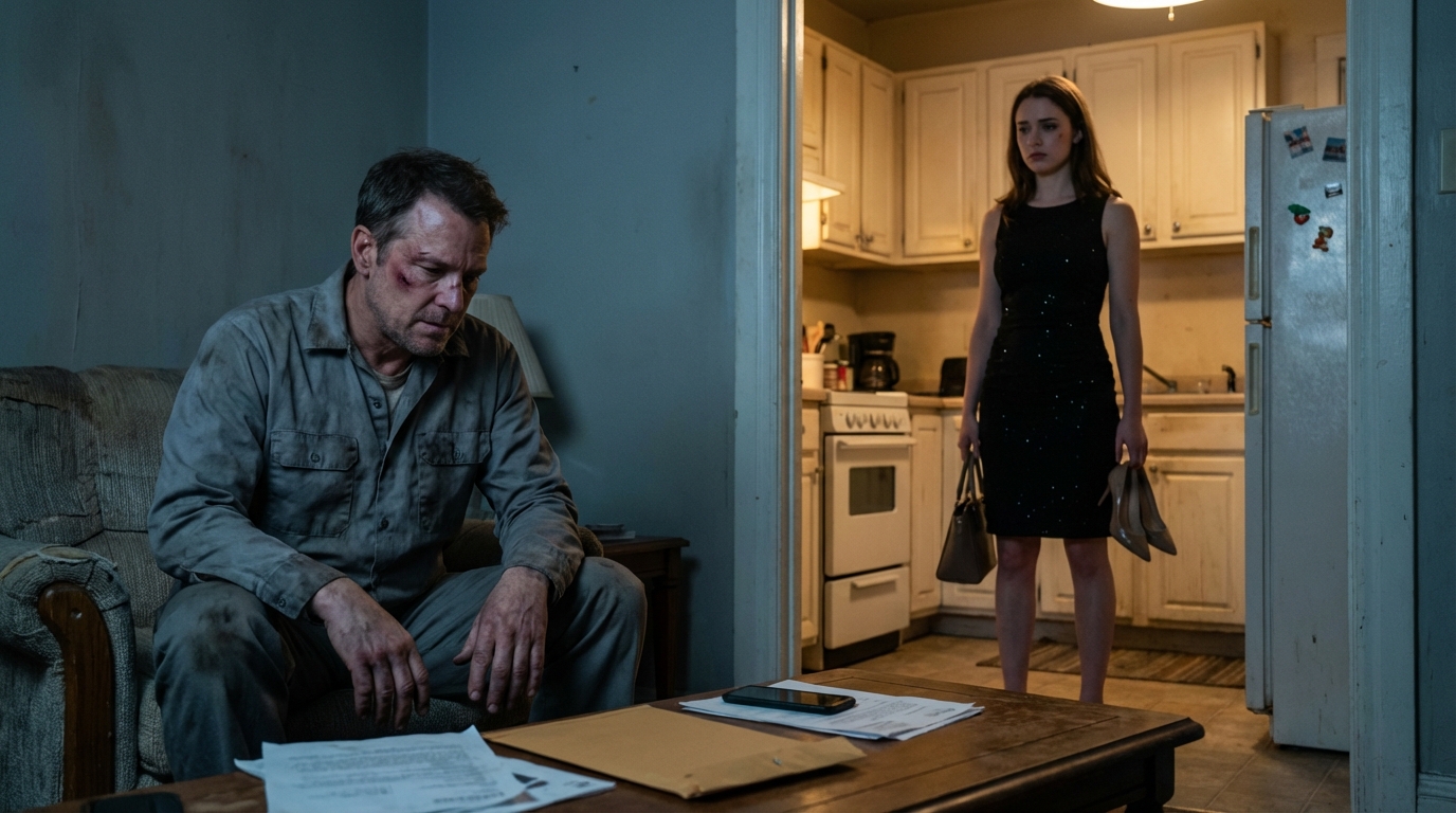 Meine Tochter feierte an diesem Abend, überzeugt davon, ihren „peinlichen“ Fabrikarbeiter-Vater endlich losgeworden zu sein. Ich hielt sie nicht auf. Sie ahnte nichts von dem Brief meines Anwalts … der Räumungsklage.