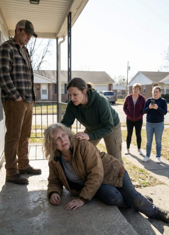 Mein Schwiegersohn schlug mich mit einem Fausthieb zu Boden. Meine Tochter zerrte mich an den Haaren nach draußen, während die Nachbarn zusahen. „Raus hier, es geht um drei Millionen“, sagte sie. Sie glaubten, niemand würde eingreifen. Doch jemand wählte den Notruf. Als die Polizei eintraf, brach ihr ganzes Leben in sich zusammen.