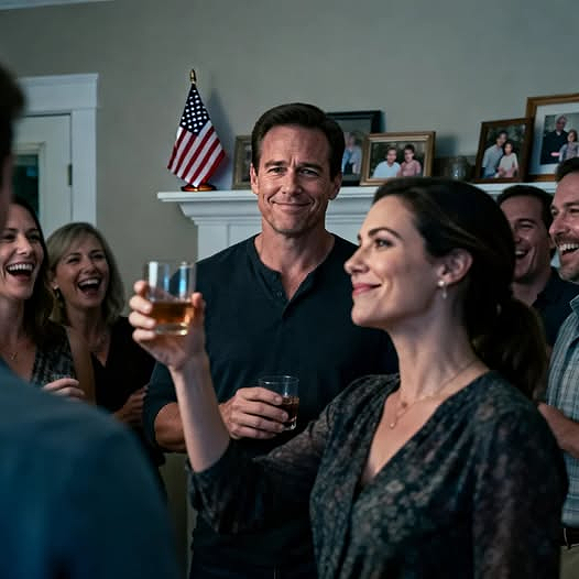 Auf einer Party erhob meine Frau ihr Glas und sagte: „Auf meinen Mann – den Mann, der immer noch auf mich hört!“ Alle lachten. Ich nickte nur. Eine Woche später bekam sie die Klageschrift – und erkannte, wer hier wirklich das Sagen hatte.