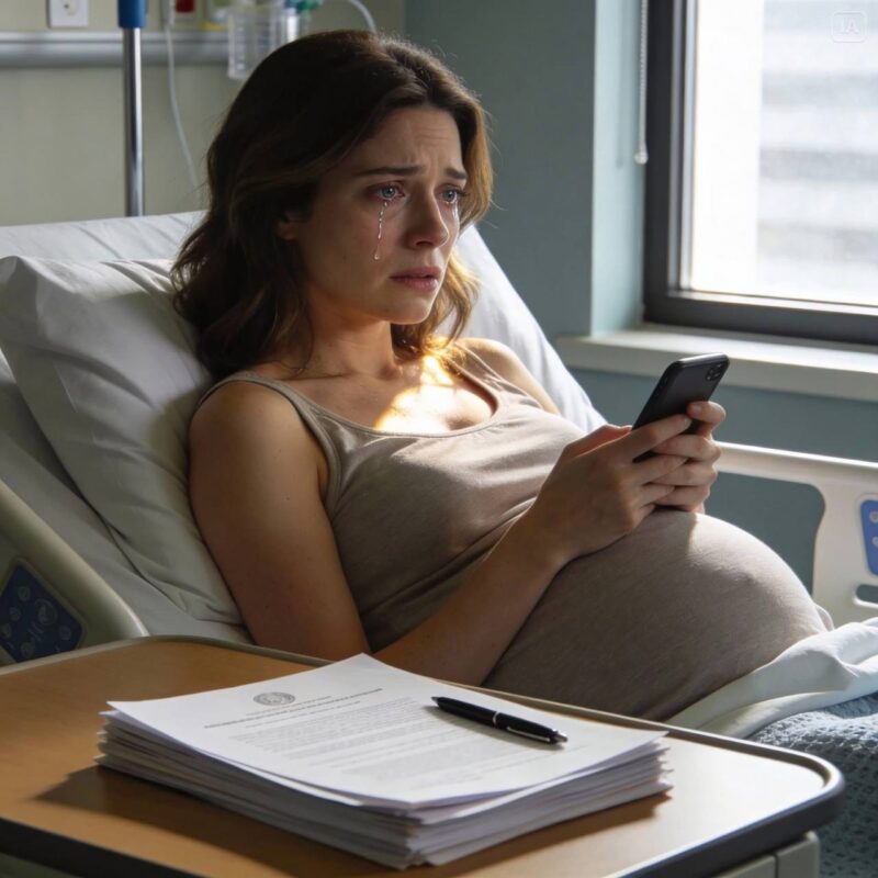 Die Scheidungs-E-Mail kam an, während ich schwanger war und in einem Krankenhausbett lag.Er leerte unser gemeinsames Konto und zog seine neue Freundin in unser Zuhause ein.Meine Hände zitterten, als ich jede Zeile las, und dennoch antwortete ich: „Ich verstehe.“.Er dachte, er hätte gewonnen.Was er nicht wusste, war, dass ich die endgültigen Dokumente bereits unterschrieben hatte.Als er begriff, was er verloren hatte … war es viel zu spät.