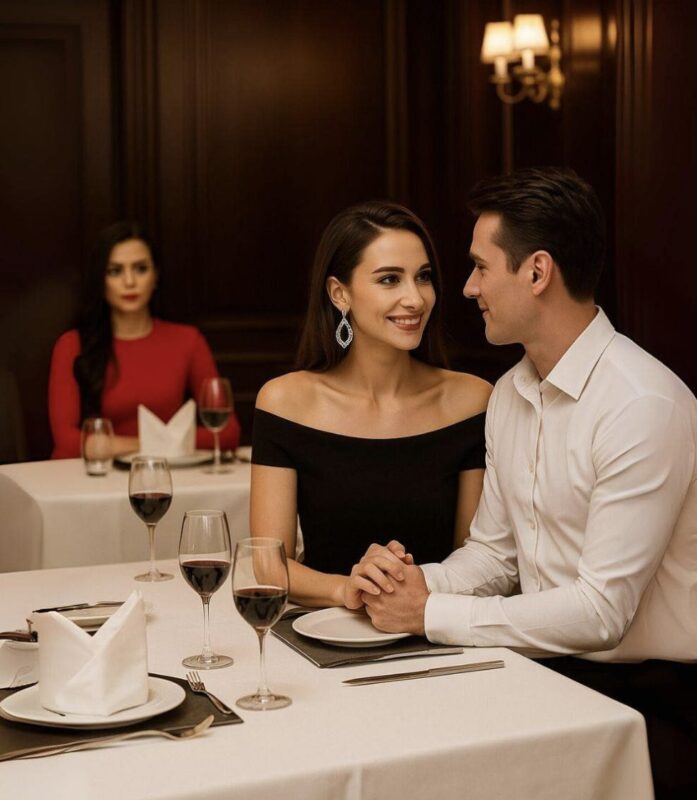 Mein Mann reservierte ein Abendessen mit seiner Geliebten, ich reservierte den Tisch direkt neben ihm und lud jemanden ein, der ihn für den Rest seines Lebens beschämen würde…