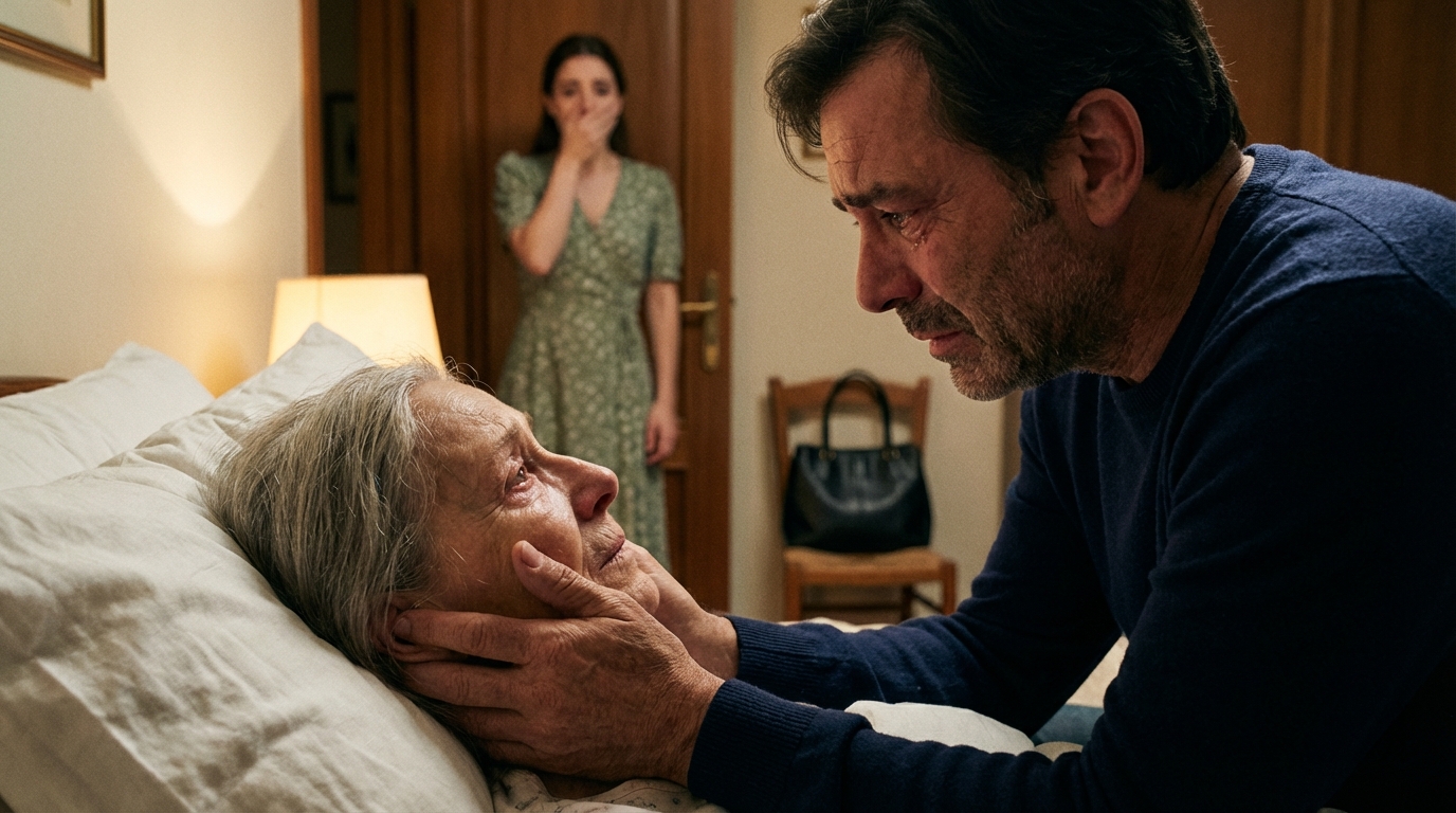 Nach drei Jahren in einer kalten, unberührten Ehe beschloss sie, eine Kamera im Zimmer ihrer Schwiegermutter zu installieren. Was sie dort entdeckte, erschütterte ihre Welt…