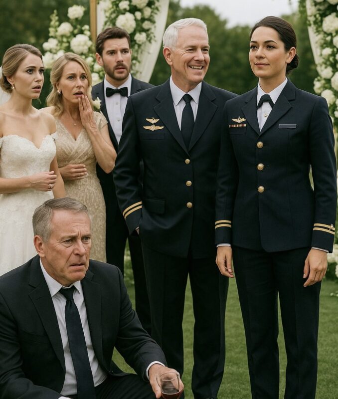 Bei der prächtigen Hochzeit meines Bruders nannte mich mein Vater „den Fehler der Familie“. Wenige Minuten später trat ein General auf mich zu, salutierte — und was dann geschah, ließ alle erstarren.