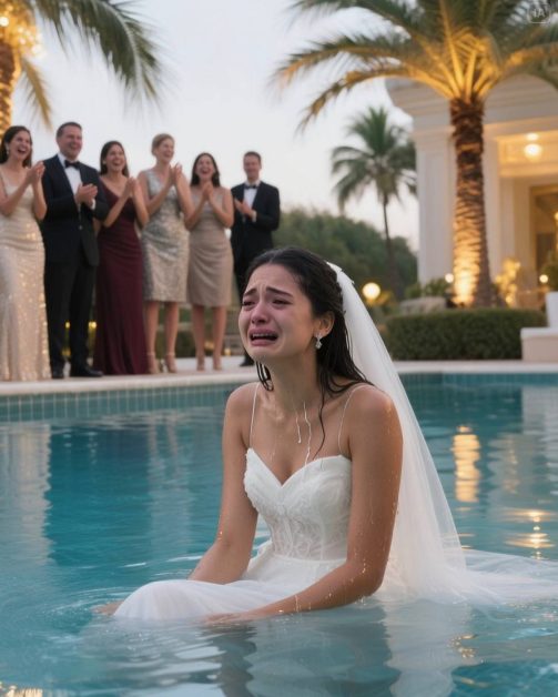 Meine Schwiegermutter hat meine Hörgeräte ruiniert, indem sie mich auf meiner Hochzeit in einen Pool gestoßen hat – doch sie ahnte nicht, was als Nächstes passieren würde