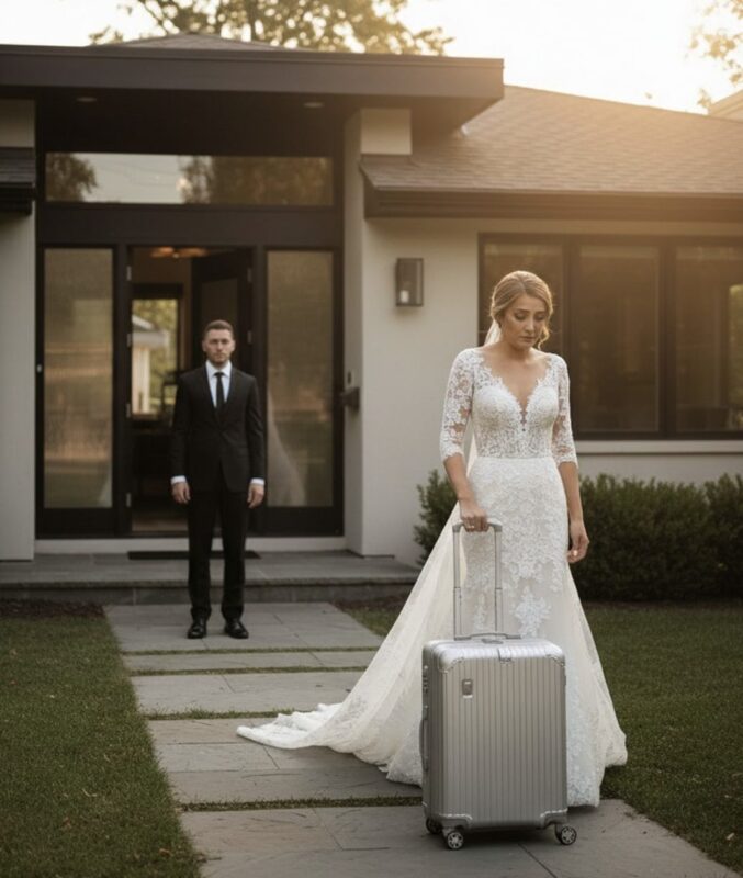 Während unserer Hochzeitsnacht verschwand mein Mann plötzlich für drei Stunden. Als ich die Wahrheit herausfand, verließ ich leise das Haus und beendete unsere Ehe.