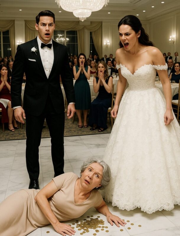 Bei der Hochzeit ihres Sohnes wurde die Haushälterin ausgelacht und musste sich nach hinten setzen – bis der Vater der Braut hereinkam und ein Geheimnis enthüllte, das den ganzen Raum erstarren ließ.