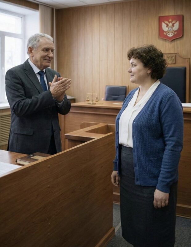 Während der Scheidungsverhandlung übergab die Ehefrau stillschweigend jedes Vermögensstück, das sie besaß, während ihr Ehemann siegessicher lachte. Doch als der Richter den wahren Grund hinter ihrer „Großzügigkeit“ verstand, stand er auf und applaudierte ihr.