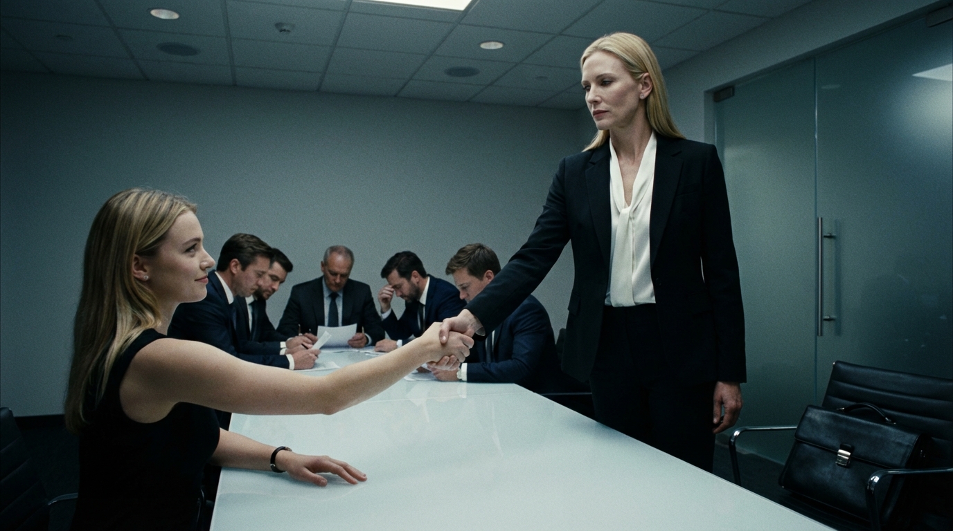 Mein Chef berief eine Besprechung ein, um meinen Ersatz bekannt zu geben. Es war die Geliebte meines Mannes. Sie übernahm genau die Position, die ich acht Jahre lang innehatte. Sie hatte überhaupt keine Erfahrung. Mein Chef sagte: „Wir brauchen etwas frischen Wind.“ Alle vermieden meinen Blick. Ich stand auf. Ich gratulierte ihr. Ich schüttelte ihr die Hand. Dann ging ich hinaus. Eine Stunde später begann mein Telefon zu klingeln — 30 verpasste Anrufe von meinem Chef — aber da war es bereits zu spät …