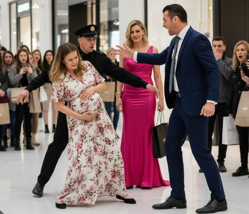 CEO schlägt schwangere Ehefrau im Einkaufszentrum, um seine Geliebte zu beeindrucken – Ihr milliardenschwerer Vater arbeitet heimlich als Sicherheitsman