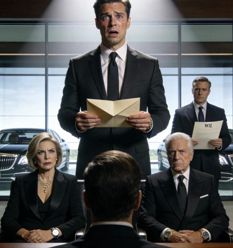 „Meine Eltern haben mich mit 16 aus dem Haus geworfen und gesagt: ‚Du bist nichts als ein Versager.‘ Vierundzwanzig Jahre später tauchten sie bei der Beerdigung meines Großvaters in Luxusautos auf und verlangten ihren Anteil an seinem 60-Millionen-Dollar-Vermögen.