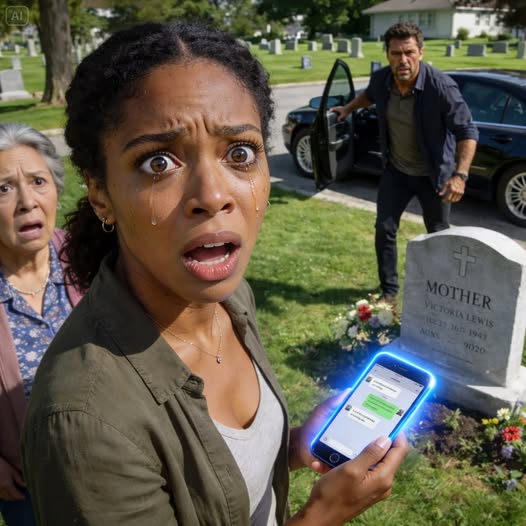 Mein Mann verließ die Beerdigung meines Vaters, um mit seiner Geliebten zu verreisen. Doch um drei Uhr morgens erhielt ich eine Nachricht von meinem Vater: „Meine Tochter, ich bin es – dein Vater. Komm sofort und ganz leise auf den Friedhof.“