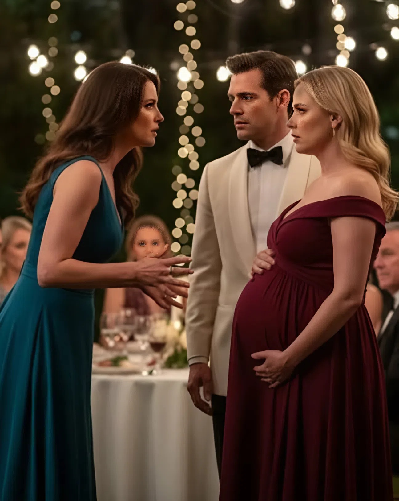 Mein Mann brachte seine schwangere Geliebte zu unserem Familienabendessen, um mich zu demütigen, aber was ich sagte, ließ ihn sprachlos