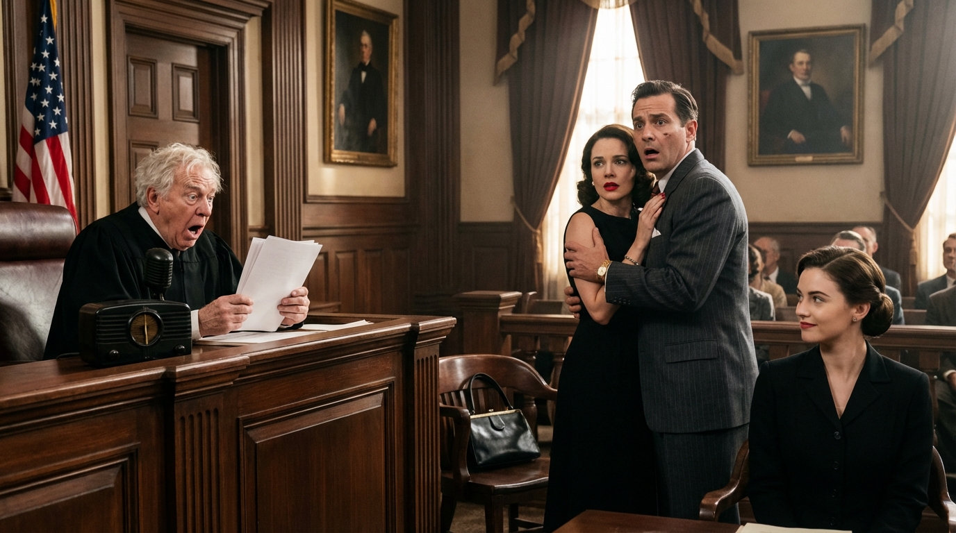 Im Gerichtssaal grinste mein Ex, als hätte er bereits gewonnen.