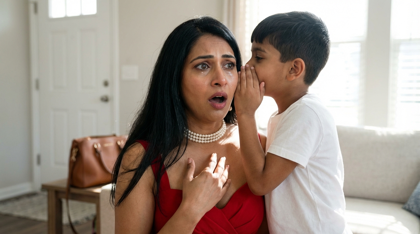 „Mama, Papa verheimlicht dir etwas und gibt mir Geschenke, damit ich es dir nicht sage“, sagte mir mein Sohn, und was er mir enthüllte, brachte mich zum Staunen