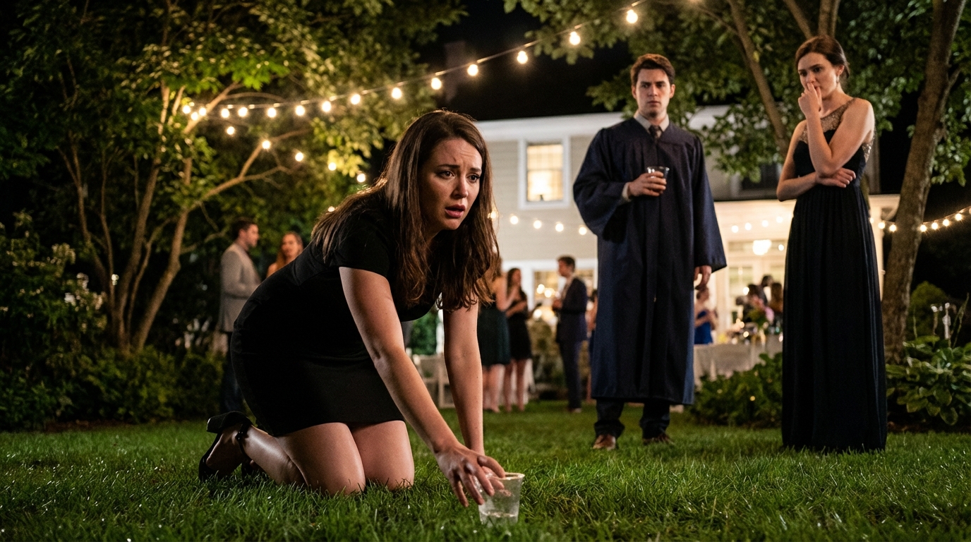 Auf meiner Abschlussfeier sah ich, wie meine Mutter etwas in mein Getränk mischte. Ich stand da, lächelte, stieß mit meiner Schwester an, und sie trank, was eigentlich mir gehörte.