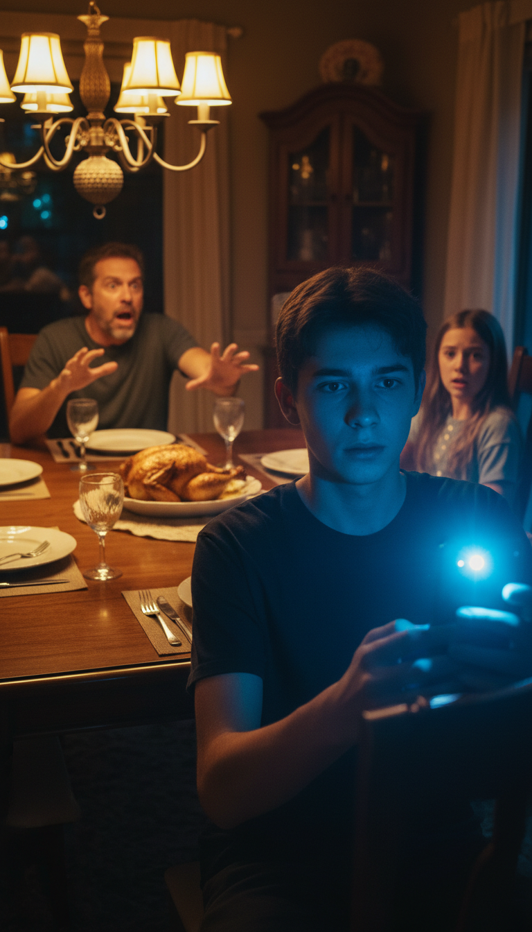 A vasárnapi ebédnél említettem a sürgős receptemet, de apám azt mondta, azt a pénzt Chloe új kamerájára költötték. Amikor rákérdeztem a gyógyszerész figyelmeztető címkéjére, anyám azt suttogta: „Figyelmeztetés?”, mielőtt az arcuk teljesen elfehéredett volna…