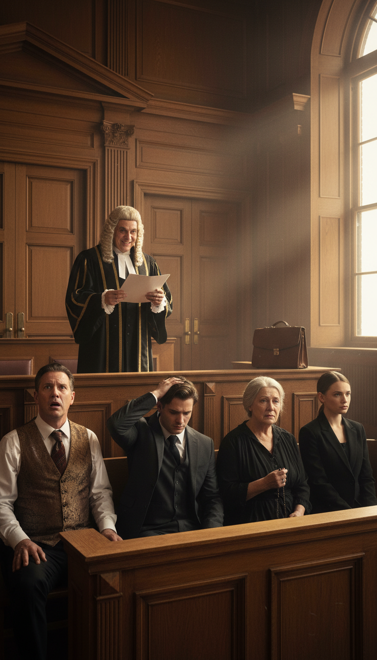 A válási tárgyaláson a férjem büszkének és önelégültnek tűnt. „Soha többé nem nyúlsz a pénzemhez” – mondta. A szeretője felnevetett: „Így van, édesem.” Az anyja egyetértően mosolygott: „Egy centet sem érdemel.” A bíró kinyitotta a levelemet, egyszer elolvasta, majd hangosan felnevetett. Halkan annyit mondott: „Ó, ez jó.” Ők pedig teljesen megrémültek.