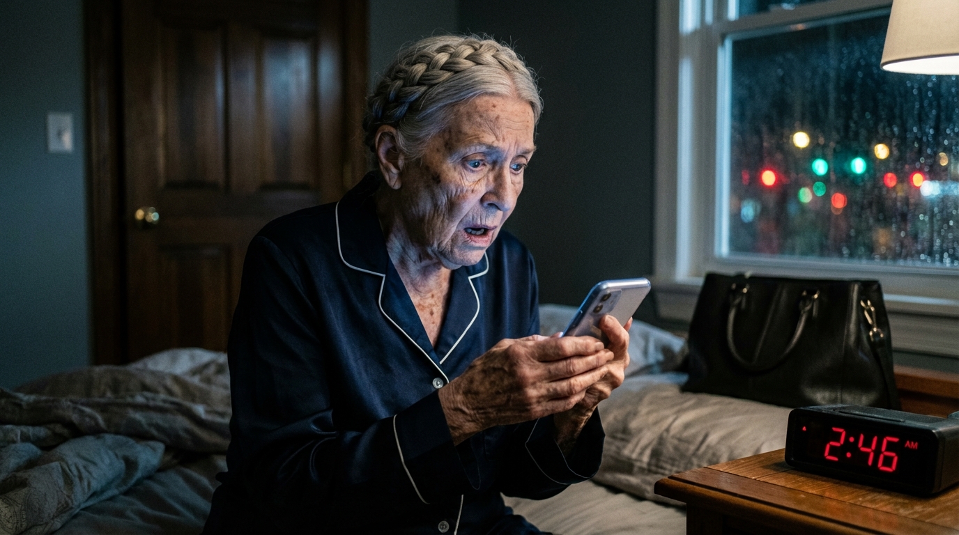 Mein Enkel rief mich um 2:47 Uhr morgens aus dem Polizeirevier an, seine Stimme vom Weinen fast erstickt: „Oma, meine Stiefmutter behauptet, ich hätte sie zu Fall gebracht, und Dad glaubt ihr jedes Wort. Er glaubt mir nicht.“ Doch als ich im Revier ankam und der Beamte mich sah, erstarrte er, wurde blass und flüsterte: „Es tut mir leid… ich wusste nicht, wer Sie sind.“ Von diesem Moment an musste sich meine Familie der Wahrheit stellen.