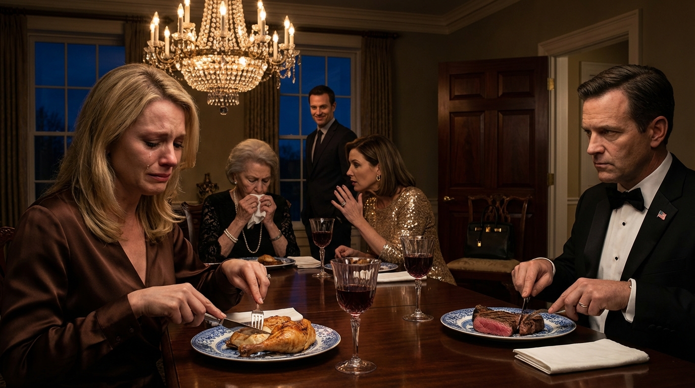 “Du bist nicht raffiniert genug für Sarahs Hochzeit”, verkündete Mama beim Abendessen. Sie sagten den Gästen, ich würde “beruflich reisen”. Ich schwieg, weil ich wusste, dass der Governor der größte Kunde meiner Kanzlei war. Der Hochzeitslivestream war abgebrochen, als er nach mir gefragt hat.