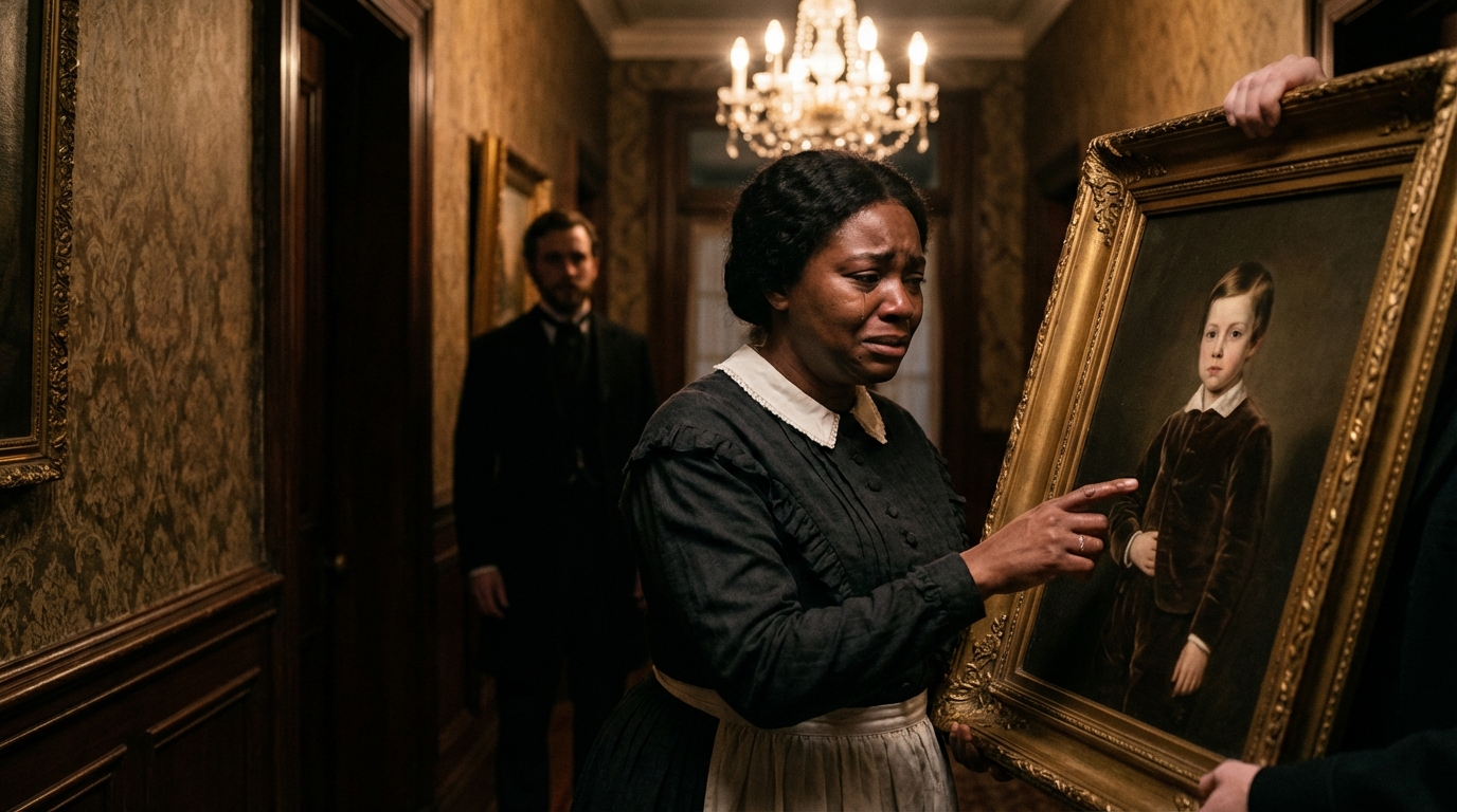 „Sir, dieser Junge hat bei mir im Waisenhaus gelebt!“ — Die Haushälterin brach in Tränen aus, als sie das Porträt in der Villa sah.