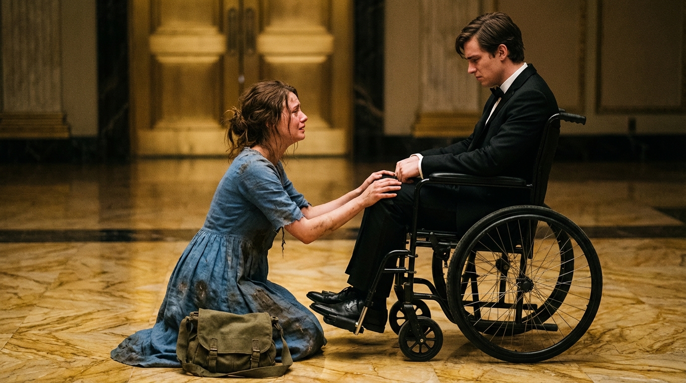 „Tanz mit mir, und ich werde dein Bein heilen“ – die Tochter einer Putzfrau bot dem gelähmten Millionär einen Tanz an, und was danach geschah, veränderte das Leben von beiden auf eine Weise, die kein Reichtum der Welt hätte kaufen können.