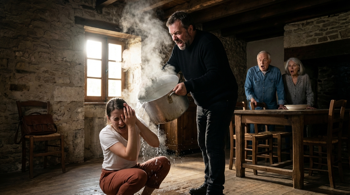 Beim Abendessen hat mein Bruder mir eine Ohrfeige gegeben und geschrien: „Raus aus meinem Haus!“. Meine Eltern saßen einfach da und schauten kalt zu. Eine Woche später kam ein Paket an ihre Tür. 50 verpasste Anrufe von meiner Mutter: „Es war ein Fehler!“. Meine Antwort bestand aus drei Worten: „Raus… Jetzt.“