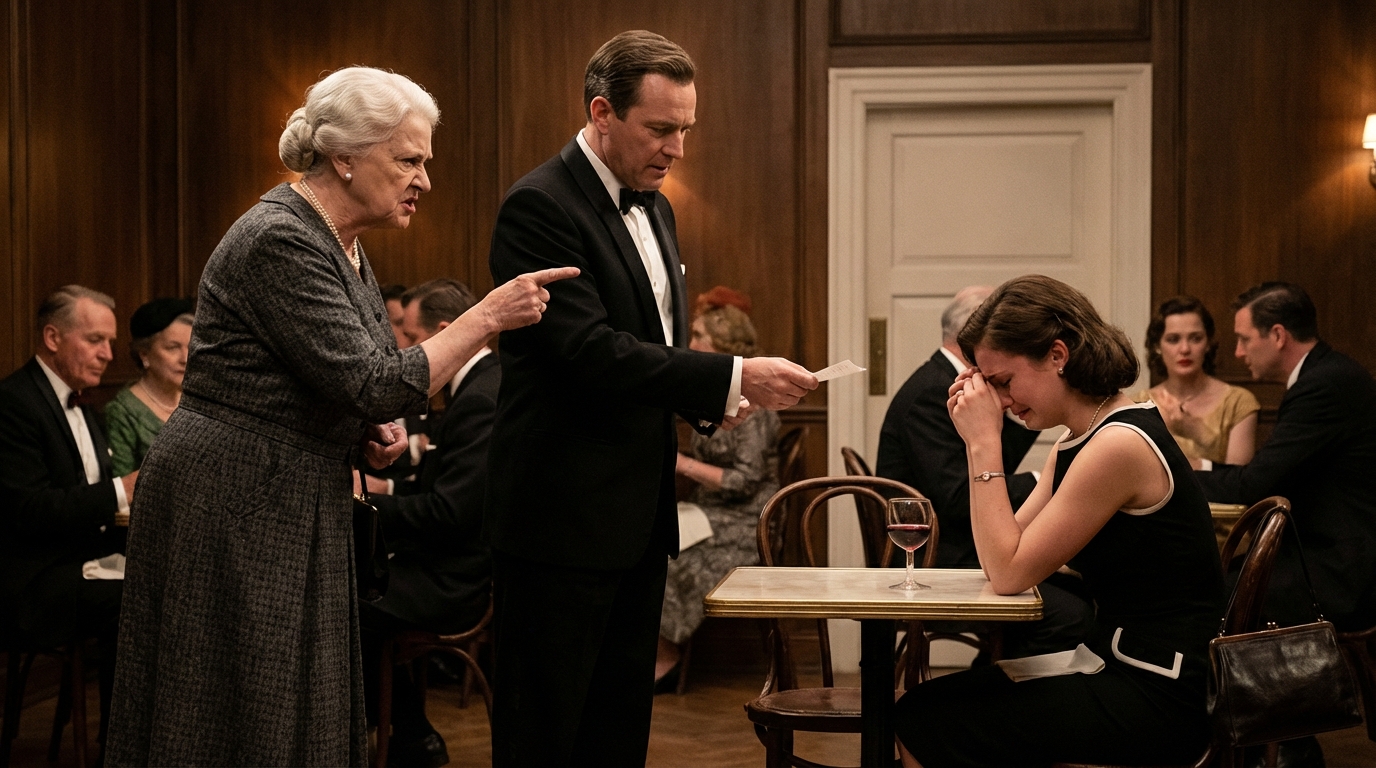 Meine Schwiegermutter ließ mich im Restaurant allein zurück. Sie setzte mich an einen anderen Tisch und nannte mich eine „Außenseiterin“. Sie sagte auch, dass ich für alle bezahlen müsse, weil ich eine „Außenseiterin“ sei. Ich ignorierte ihre Anordnung und …