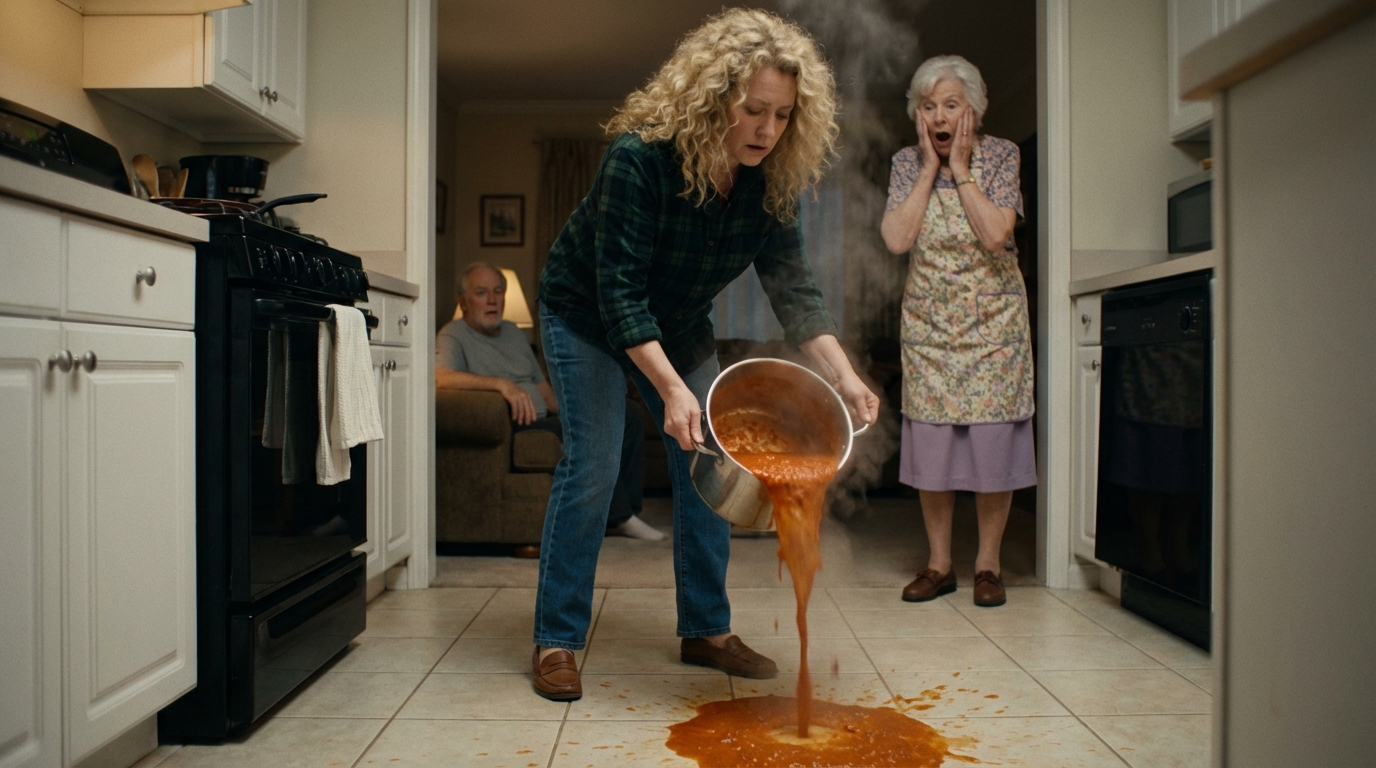 Mein Sohn drehte den Fernseher lauter, während seine Frau mich demütigte – er hätte nie erwartet, dass mir das Gebäude gehörte, in dem er lebte