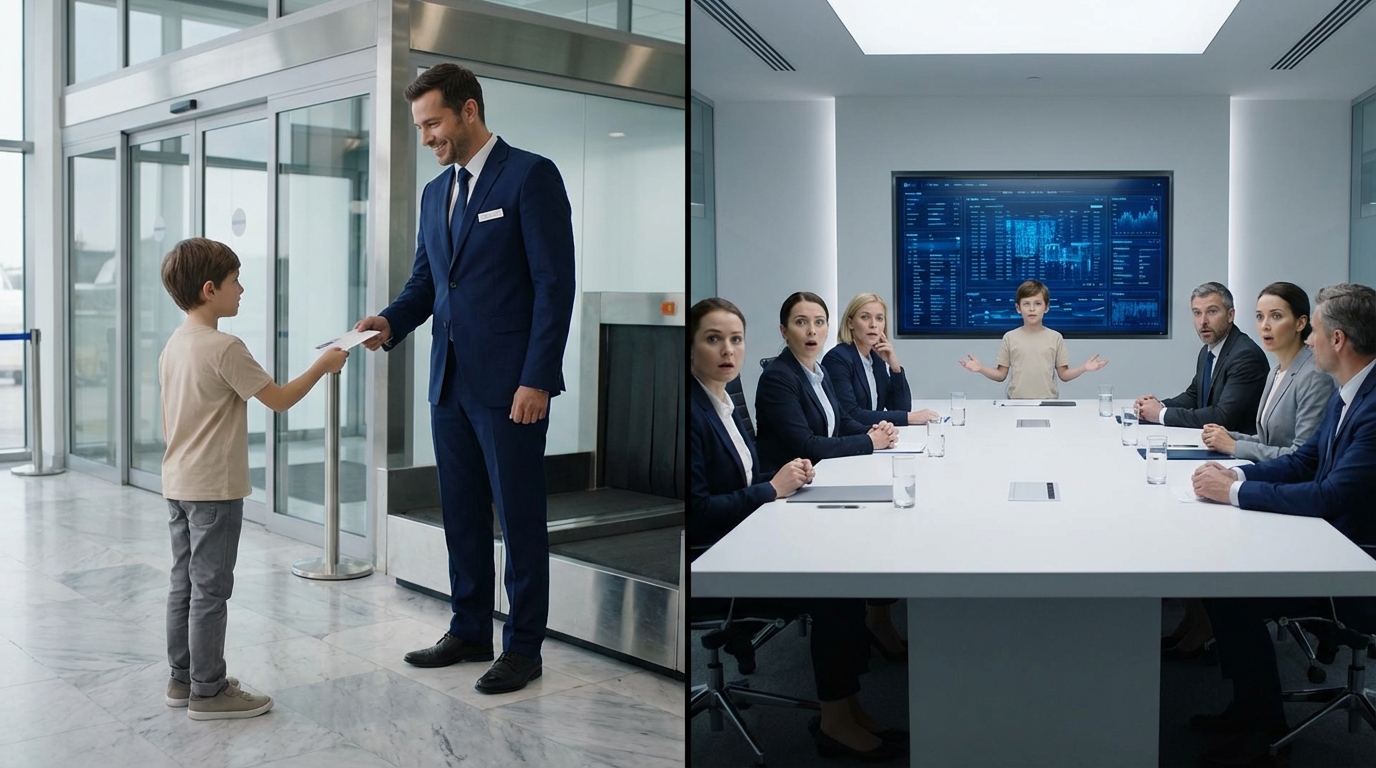 „Ich wollte nur meinen Kontostand prüfen – der Millionär lachte… bis er den Bildschirm sah“