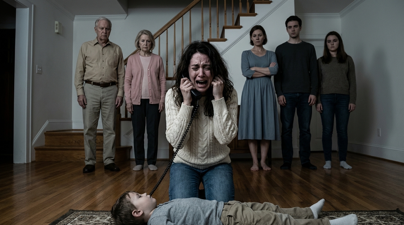 Meine Nichte stieß meine 4-jährige Tochter die Treppe hinunter und sagte, sie sei nervig — meine Schwester lachte nur, meine Mutter tat es ab, und mein Vater sagte, Kinder müssten hart sein.