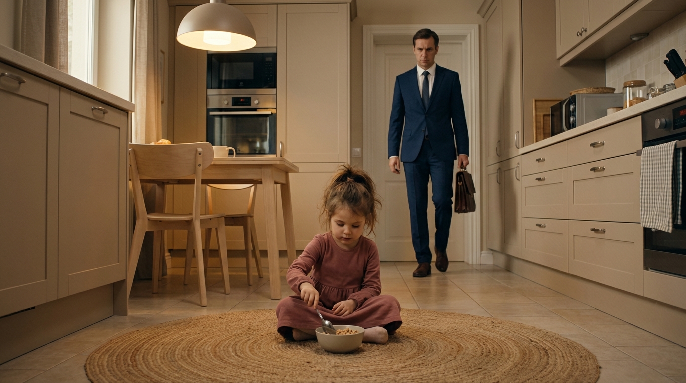 Ein wohlhabender Mann fand ein achtjähriges Mädchen in seiner Vorratskammer, das sich dort versteckte, um Essensreste zu essen und so ihre als Haushälterin arbeitende Mutter zu schützen – was er danach tat, ließ alle sprachlos zurück.