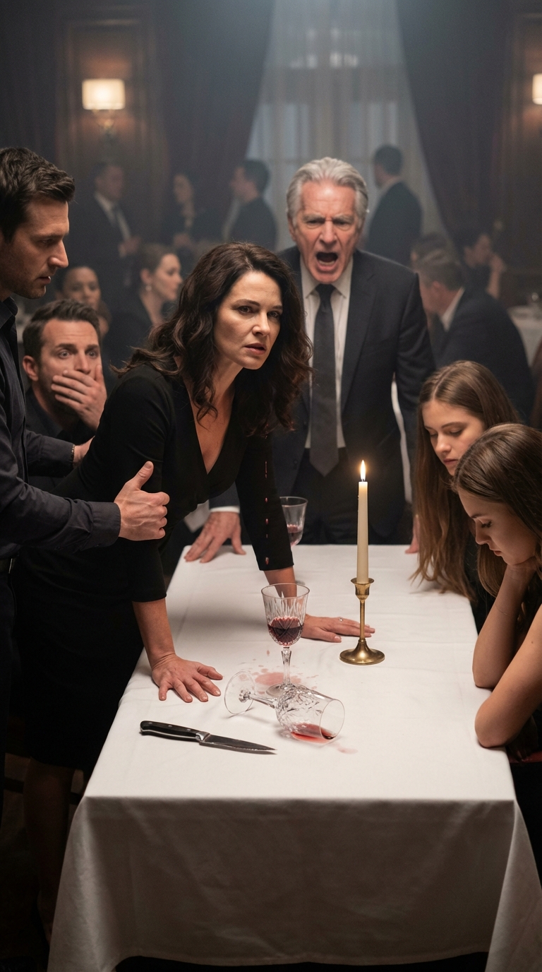 Az étteremre halálos csend telepedett, miközben apám kegyetlen pohárköszöntője a levegőben vibrált: „Az igazi lányunkra – a sikeresre.” A férjem szorosabban megfogta a kezemet, és azt súgta: „Itt az idő, mondd el nekik.” Az ünnepség ekkor temetéssé változott…