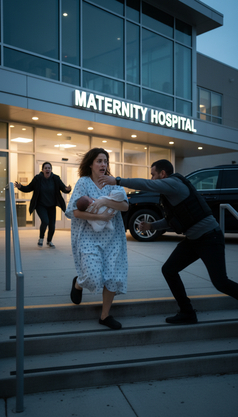 Ahogy elhagyta a szülészeti klinikát a kisbabájával, egy nő hátborzongató hangot hallott: „Azért jöttem, hogy figyelmeztesselek. Ne add a gyereket a férjednek. Jobban teszed, ha futsz!” Megfordult, és felismerte a nővérét, akiről azt hitte, hogy meghalt. És amikor a férje autója megállt…