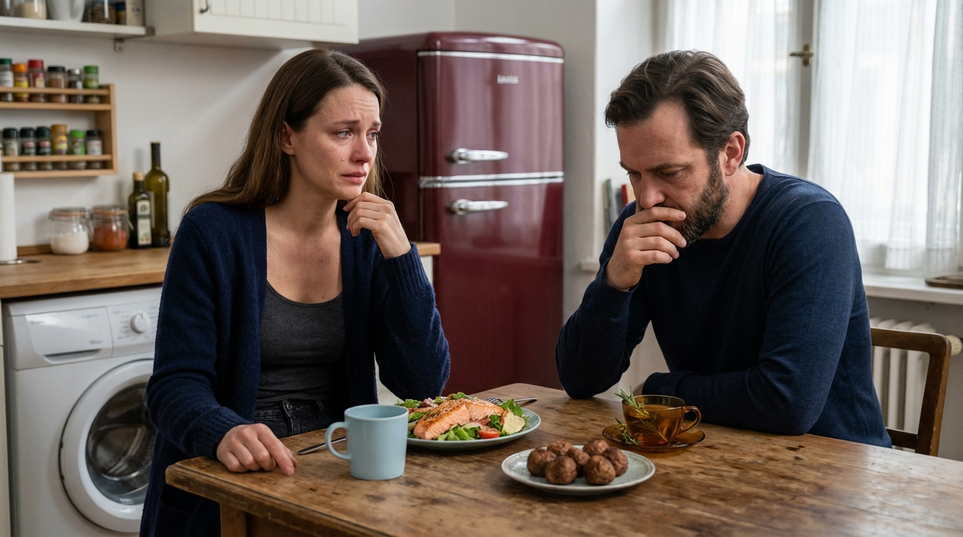 — Der Koffer ist gepackt, die Tickets sind gekauft! Ich bin nicht die Haushelferin deiner Mutter – ich bin eine Frau, die atmen will! — platzte es aus mir heraus.