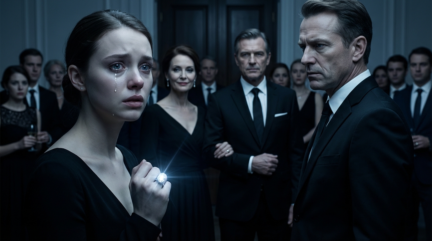 Vor sechs Jahren nahm meine Schwester mir meinen millionenschweren Verlobten weg, den Mann, den ich heiraten wollte. Bei der Beerdigung unserer Mutter kam sie mit ihm herein, zeigte demonstrativ ihren Diamantring und sagte hämisch: „Du Arme, mit 38 immer noch allein. Ich habe den Mann, das Geld und die Villa.“ Ich lächelte, drehte mich zu ihr um und fragte: „Kennst du meinen Mann schon?“ In dem Moment, als ich ihn herüberrief, wurde sie kreidebleich – denn tatsächlich war mein Mann …