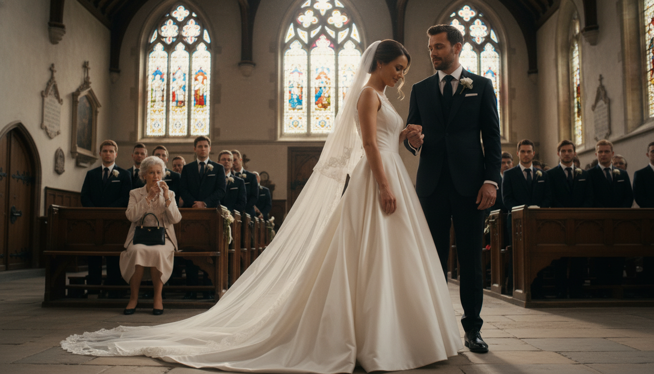 Sie ging zu ihrer Hochzeit in dem Glauben, sie würde die Liebe ihres Lebens heiraten. Sie verließ die Hochzeit mit dem Wissen, dass sie gerade seine Zukunft zerstört hatte.