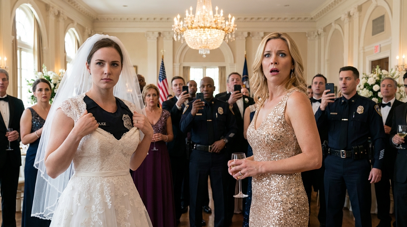 Sie hat der Braut vor allen Rotwein übergeworfen – und dann hat die Braut alles verändert.