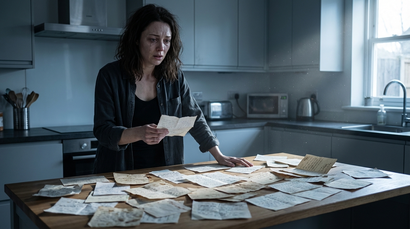 Fünfzehn Jahre lang schenkte mir meine Schwägerin immer Rezeptkarten; als sie starb, las ich die Rückseiten und mir stockte der Atem.