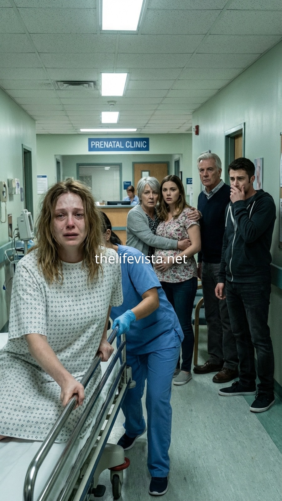 Jeg blev hastet til hospitalet alene under fødslen … Så så jeg min mand med en anden gravid kvinde