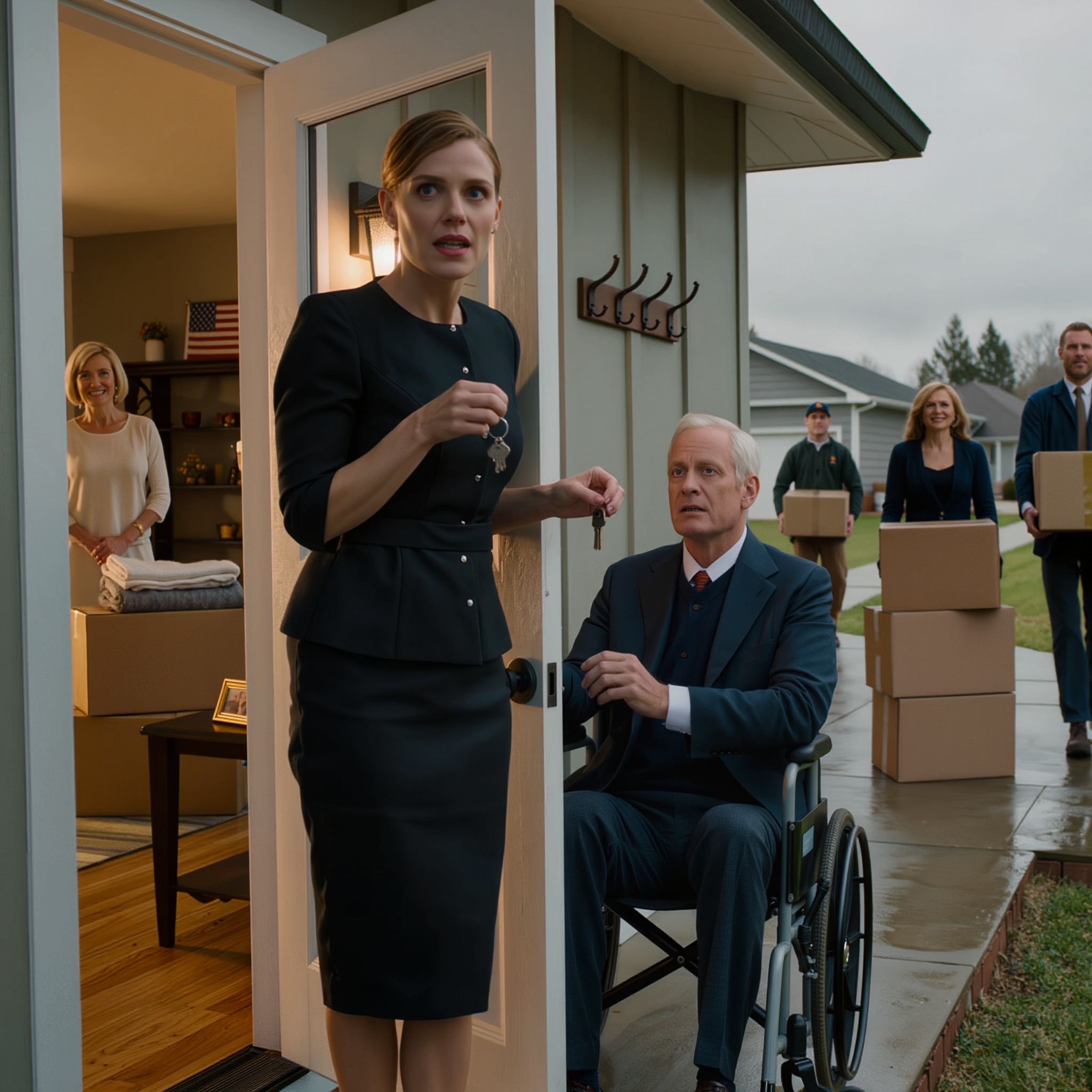 Efter min mands tjeneste så jeg mine svigerforældre flytte ind. Min svigermor sagde: “Det her er vores nu.” Men …