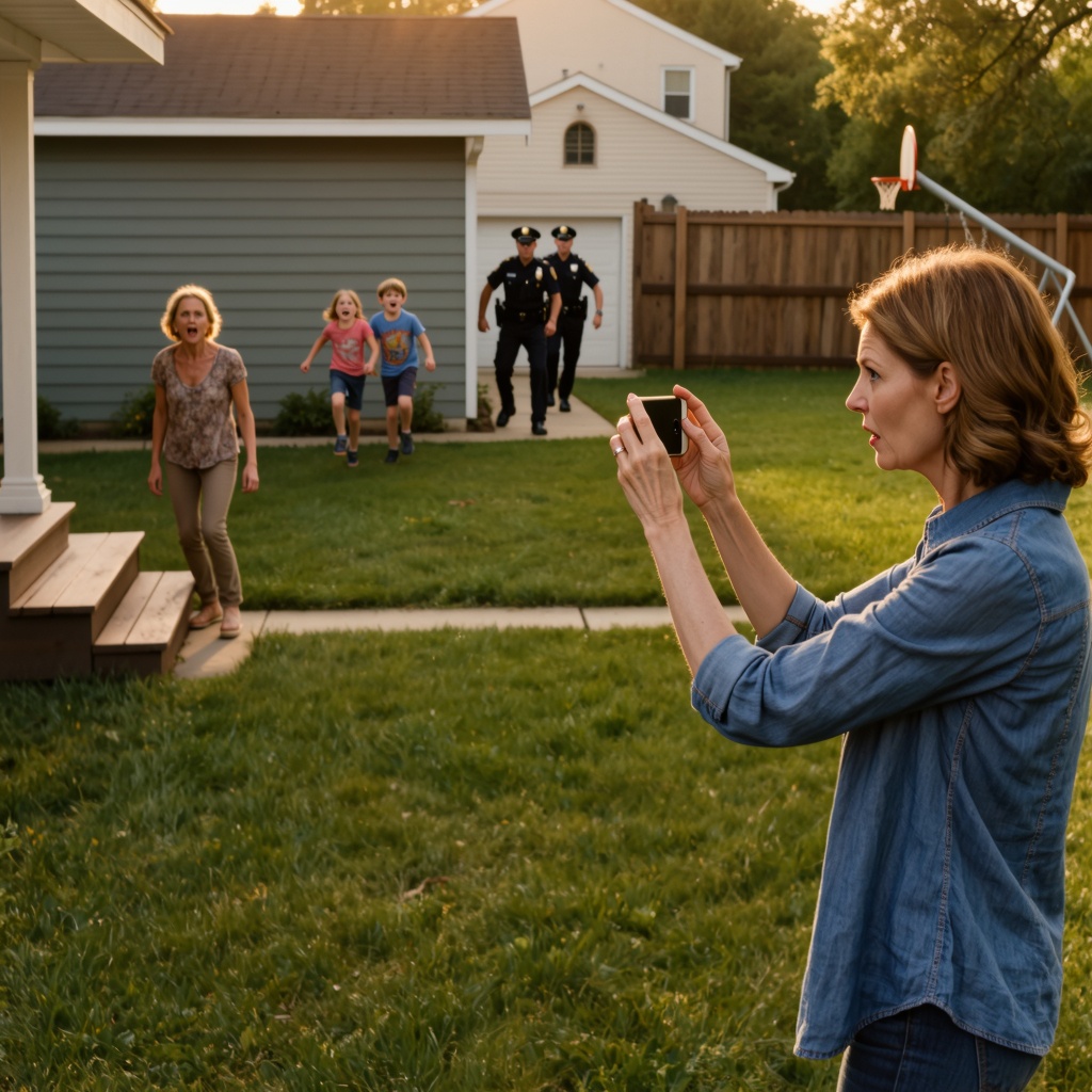 Min nabo ringede til børneværnet, fordi mine børn legede udenfor. Det var hende, der blev ARRESTERET i stedet.