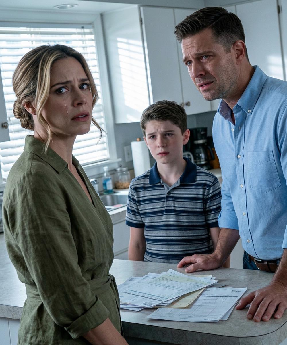 Han forlod os uden et sekund, stak af med sin elskerinde og efterlod en knusende bunke gæld, som jeg ikke anede, hvordan jeg skulle overleve. Så, kun en uge senere, sagde min 11-årige søn noget, der fik mit blod til at løbe koldt: “Mor, jeg har…”