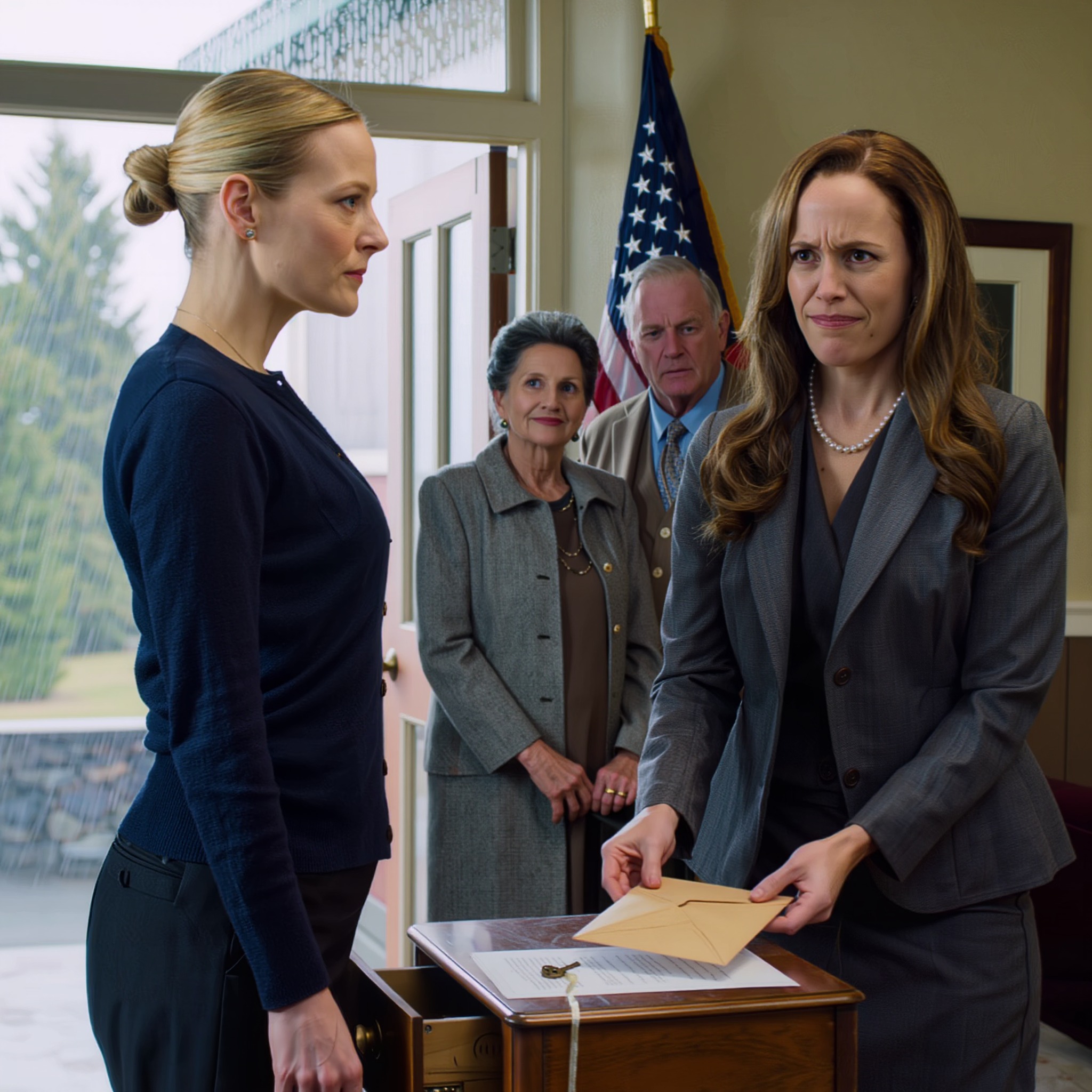 Da min søster tredoblede min husleje og smilede, mens vores forældre kaldte det “fair”, vidste hun ikke, at jeg i stilhed havde ejet hele bygningen i tre år … Eller at bedstemor havde efterladt mig mappen mærket: Til Claire